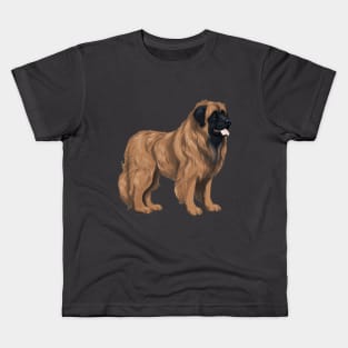 Leonberger Drawing Kids T-Shirt